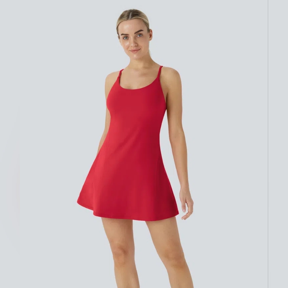HALARA Red Mini Dress